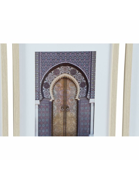 Cadre DKD Home Decor Arabe (35 x 2 x 45 cm) (4 Unités)