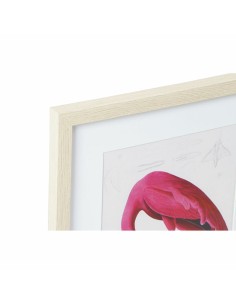 Cadre DKD Home Decor Oiseau Oriental (35 x 2 x 45 cm) (4 Unités) 2