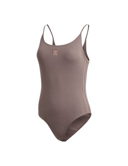 Body Adidas Originals RIbbed Marron