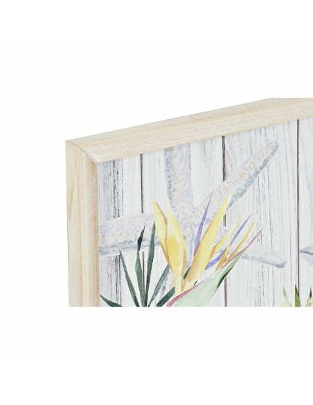 Cadre DKD Home Decor Été méditerranéen (40 x 1,8 x 60 cm) (2 Unités)