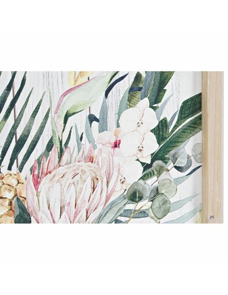 Cadre DKD Home Decor Été méditerranéen (40 x 1,8 x 60 cm) (2 Unités)