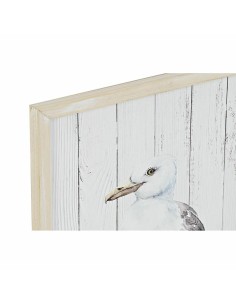Cadre DKD Home Decor Oiseau méditerranéen (40 x 1,8 x 60 cm) (2 Unités) 2