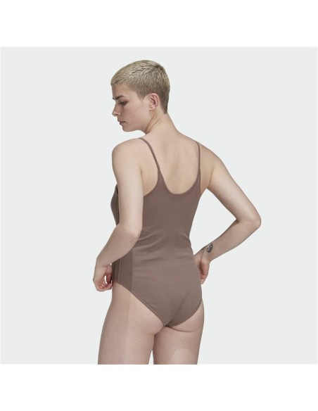 Body Adidas Originals RIbbed Marron