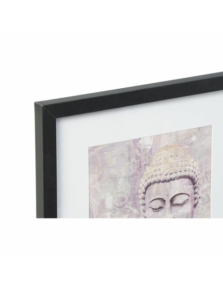 Cadre DKD Home Decor Buda Oriental (35 x 2,5 x 45 cm) (35 x 2 x 45 cm) (4 Unités)