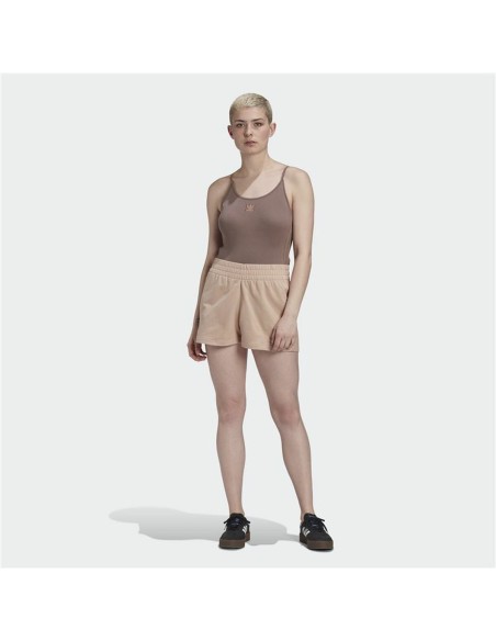 Body Adidas Originals RIbbed Marron