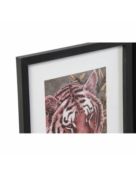 Cadre DKD Home Decor Colonial Jungle (35 x 2,5 x 45 cm) (35 x 2 x 45 cm) (4 Unités)