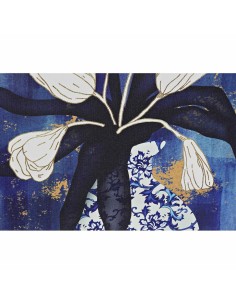 Cadre DKD Home Decor Vase Oriental (50 x 1,8 x 70 cm) (2 Unités) 2