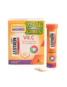 Supplément Alimentaire Leotron Vitamine C 108 Unités 2