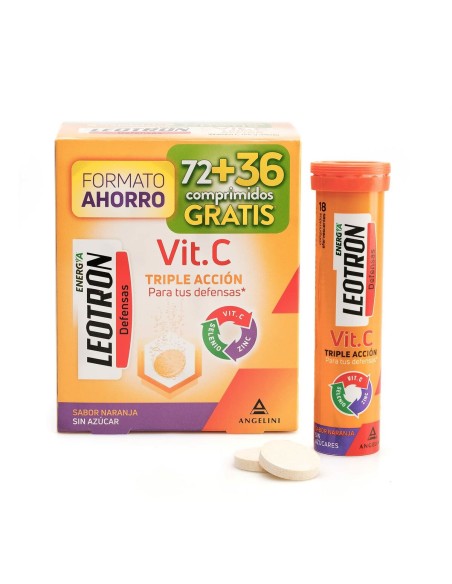 Supplément Alimentaire Leotron Vitamine C 108 Unités