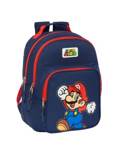 Cartable Super Mario World Blue marine 32 x 42 x 15 cm
