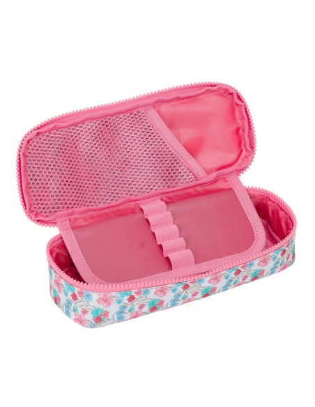 Trousse d'écolier Moos Flores Multicouleur 22 x 5 x 8 cm
