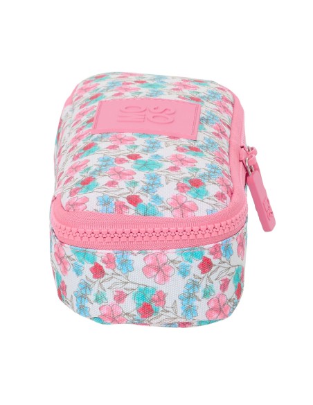 Trousse d'écolier Moos Flores Multicouleur 22 x 5 x 8 cm