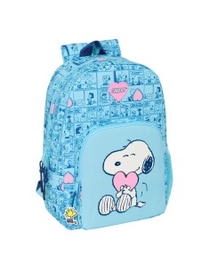 Cartable Snoopy Love Bleu 30 x 46 x 14 cm