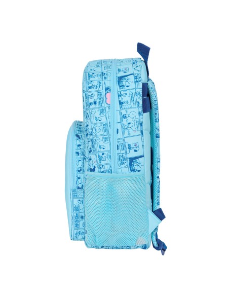 Cartable Snoopy Love Bleu 30 x 46 x 14 cm