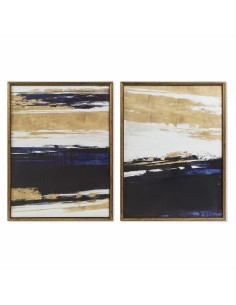 Cadre DKD Home Decor Abstrait (60 x 3 x 80 cm) (2 Unités)