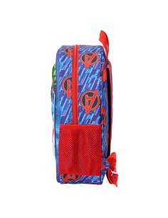 Sac à dos enfant The Avengers Rouge Bleu foncé 27 x 33 x 10 cm 3D 2