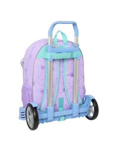 Cartable à roulettes Frozen Spirit Lila 33 x 42 x 14 cm 2