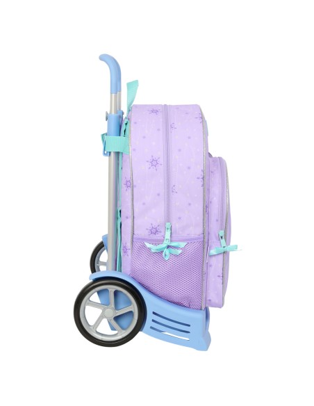 Cartable à roulettes Frozen Spirit Lila 33 x 42 x 14 cm