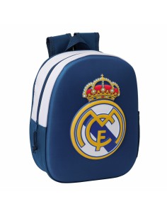 Sac à dos enfant Real Madrid C.F. Noir 27 x 33 x 10 cm 3D
