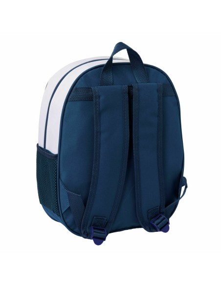 Sac à dos enfant Real Madrid C.F. Noir 27 x 33 x 10 cm 3D