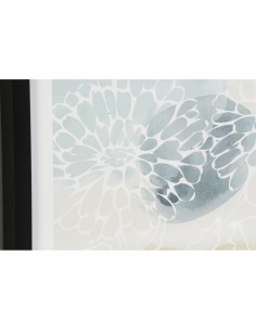 Cadre DKD Home Decor Fleurs (30 x 3 x 40 cm) 2