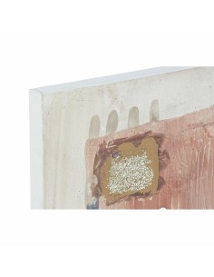 Cadre DKD Home Decor Abstrait Colonial (60 x 2,8 x 60 cm) (2 Unités) 2