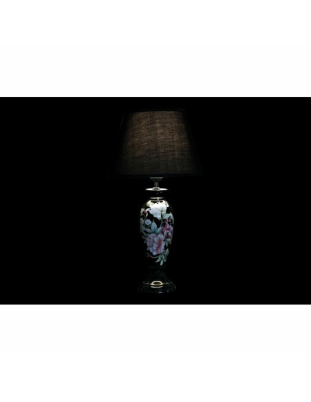 Lampe de bureau DKD Home Decor Noir Doré Oiseau 220 V 50 W Oriental (28 x 28 x 51 cm) (2 Unités)