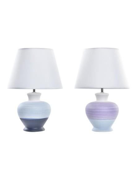 Lampe de bureau DKD Home Decor 25W Bicolore 220 V (2 Unités) (25 x 25 x 38 cm)