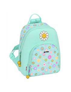 Sac à dos enfant Smiley Summer fun Turquoise 25 x 30 x 13 cm Mini