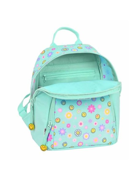 Sac à dos enfant Smiley Summer fun Turquoise 25 x 30 x 13 cm Mini