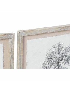 Cadre DKD Home Decor Palmiers Colonial (35 x 1,8 x 45 cm) (9 Unités) 2