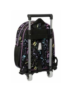 Cartable à roulettes Monster High Noir 28 x 34 x 10 cm 2
