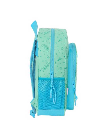 Cartable Lilo & Stitch Aloha Turquoise 32 x 38 x 12 cm