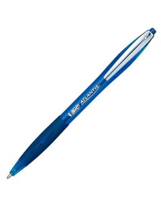 Crayon Bic Atlantis Soft 12 Unités Bleu 1 mm