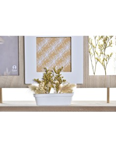 Cadre photo DKD Home Decor Bois Fleur Naturel (42 x 7 x 29 cm) (2 Unités) 2