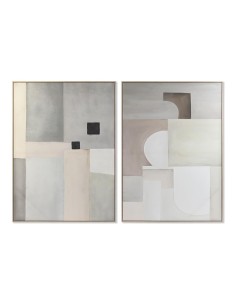 Cadre DKD Home Decor Abstrait (100 x 4 x 140 cm) (2 Unités)