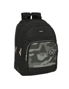 Cartable Safta Stone Noir 32 x 42 x 15 cm