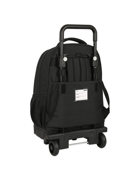 Cartable à roulettes Safta Stone Noir 33 x 45 x 22 cm