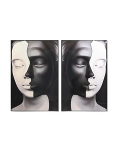Cadre DKD Home Decor Femme (80 x 3 x 120 cm) (2 Unités)