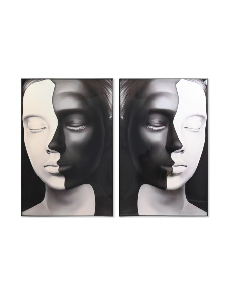 Cadre DKD Home Decor Femme (80 x 3 x 120 cm) (2 Unités)