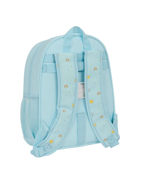 Cartable Mickey Mouse Clubhouse Baby Bleu clair 28 x 34 x 10 cm