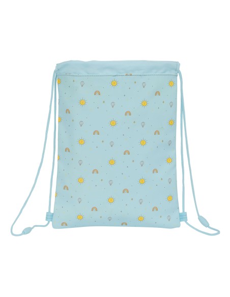 Sac à dos serré par des ficelles Mickey Mouse Clubhouse Baby Bleu 26 x 34 x 1 cm