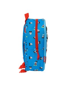 Cartable Mickey Mouse Clubhouse Bleu 22 x 27 x 10 cm 3D 2