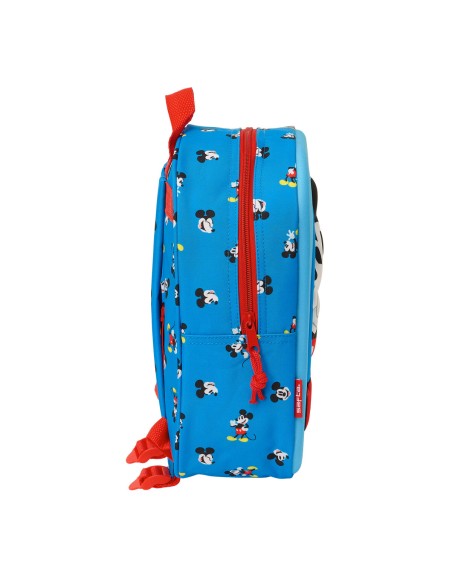 Cartable Mickey Mouse Clubhouse Bleu 22 x 27 x 10 cm 3D