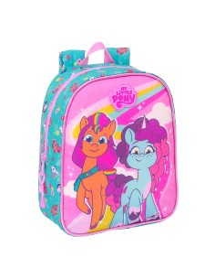 Cartable My Little Pony Magic Rose Turquoise 22 x 27 x 10 cm