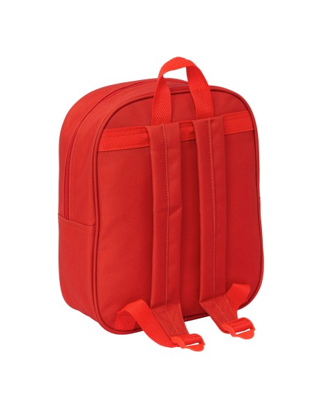 Cartable Sevilla Fútbol Club Rouge 22 x 27 x 10 cm 3D