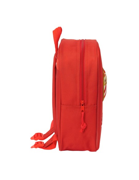 Cartable Sevilla Fútbol Club Rouge 22 x 27 x 10 cm 3D
