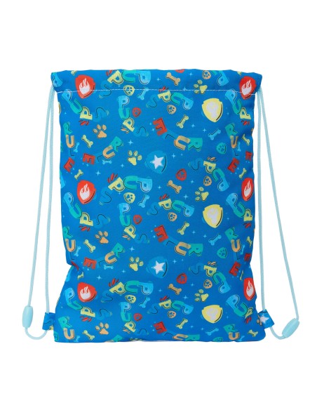 Sac à dos serré par des ficelles The Paw Patrol Pups rule Bleu 26 x 34 x 1 cm