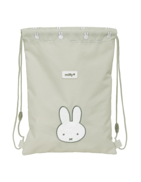 Sac à dos serré par des ficelles Miffy Niebla Gris 26 x 34 x 1 cm