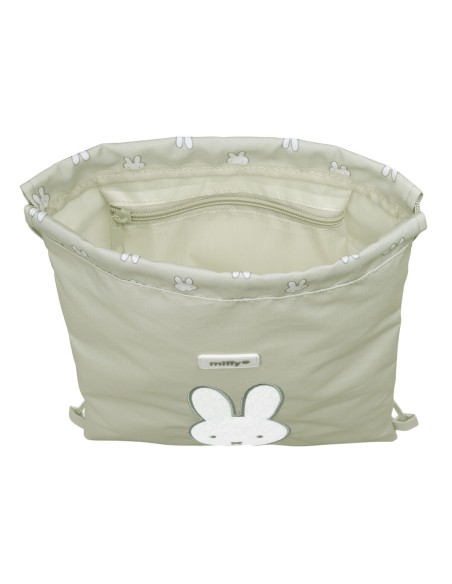 Sac à dos serré par des ficelles Miffy Niebla Gris 26 x 34 x 1 cm